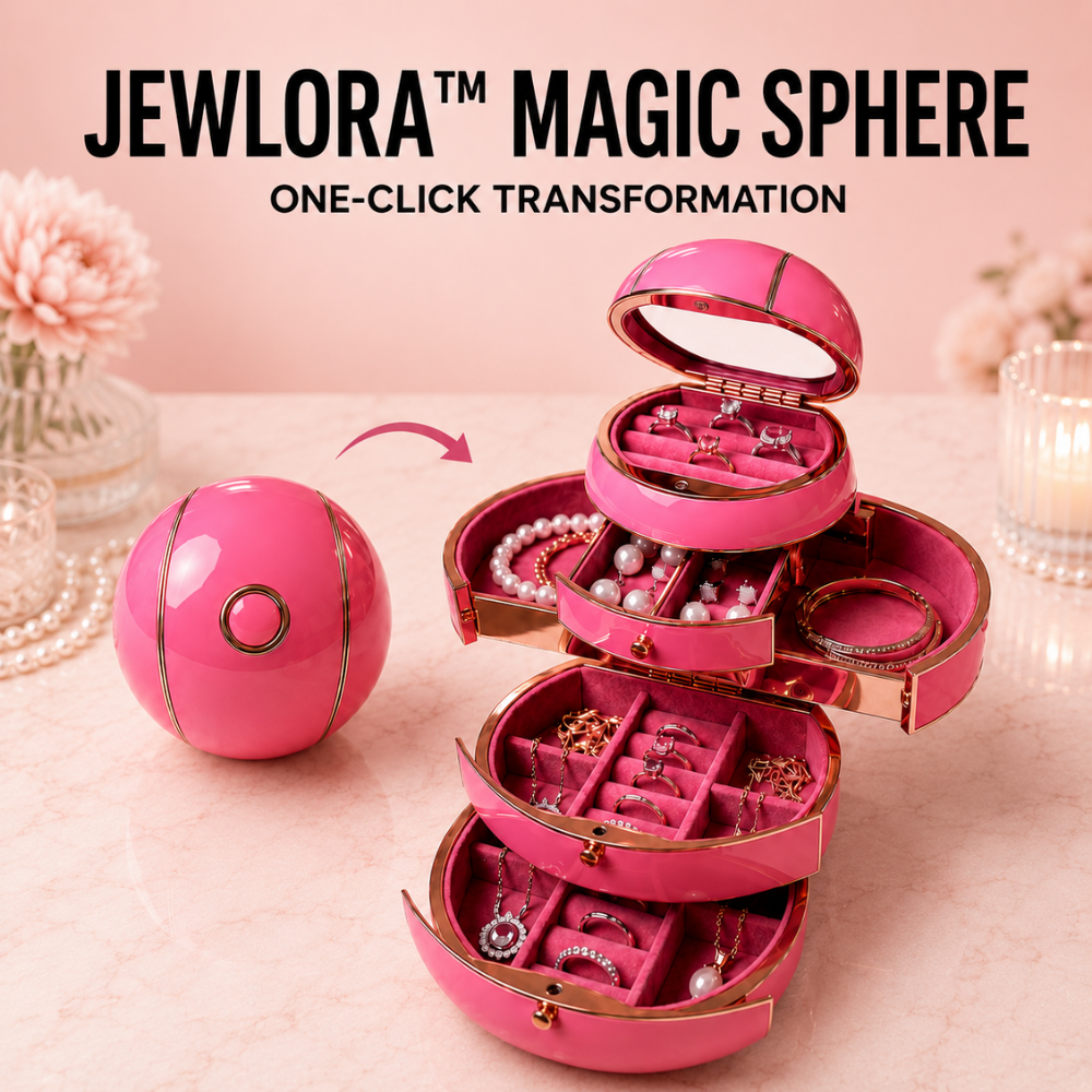 Jewlora™ Magic Sphere Jewelry Organizer ✨